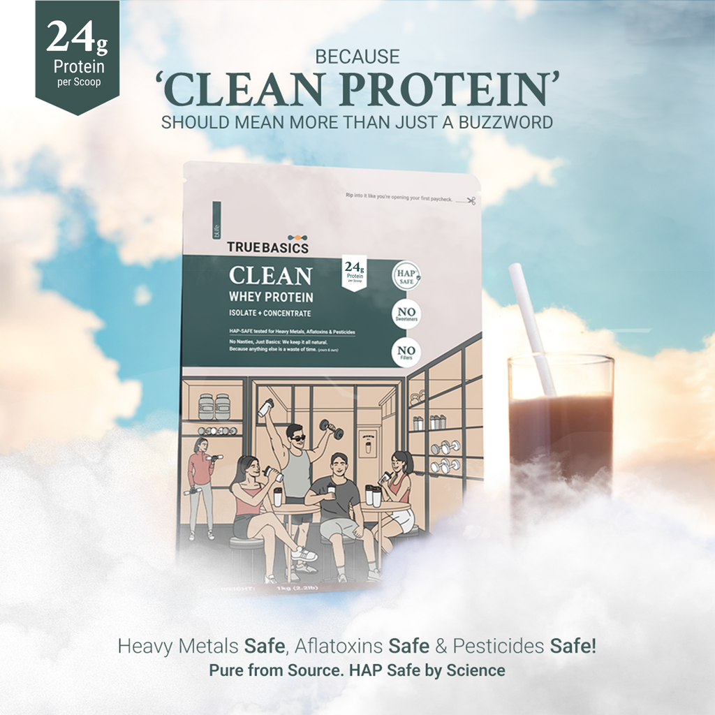 Clean Whey Protein (Isolate + Concentrate)