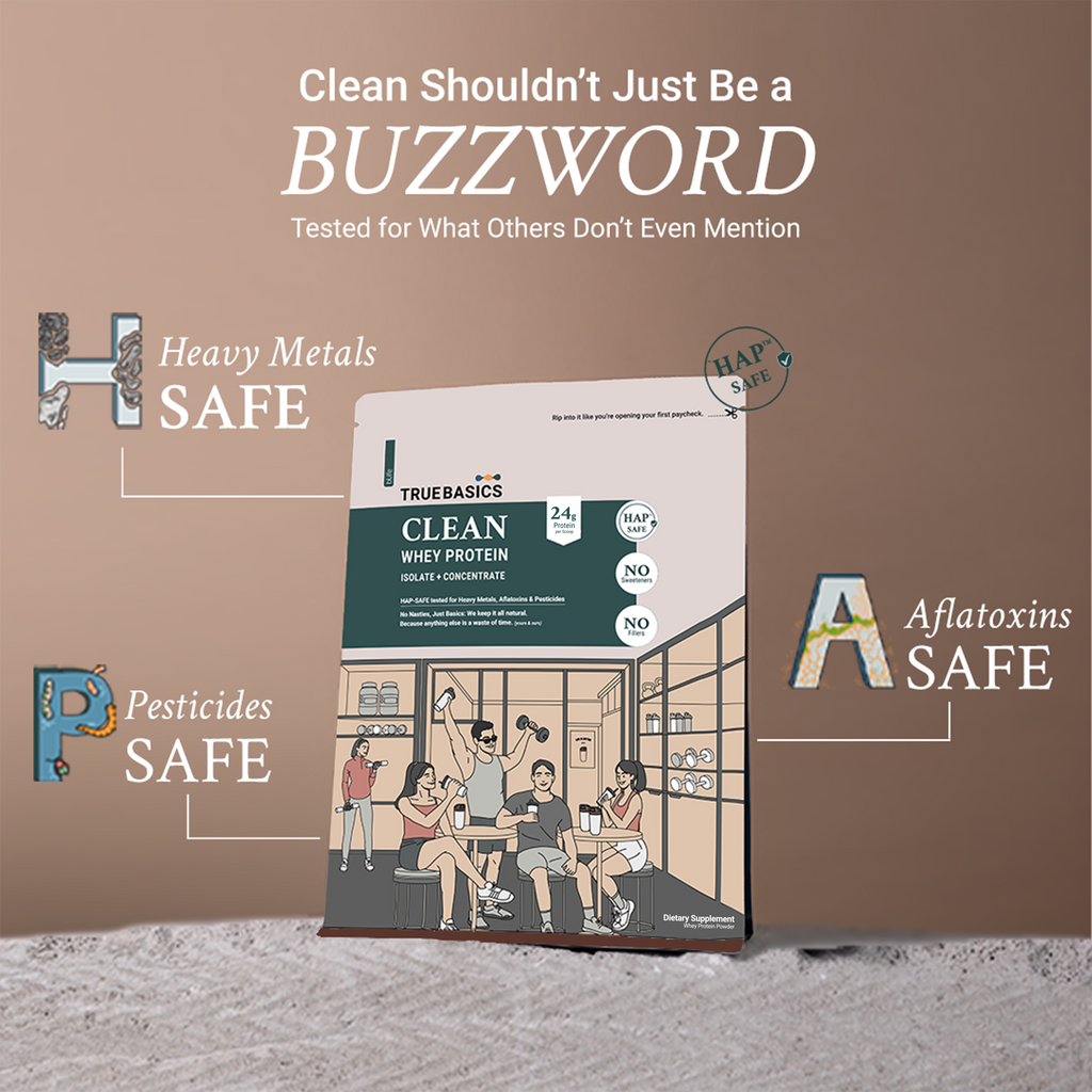 Clean Whey Protein (Isolate + Concentrate)